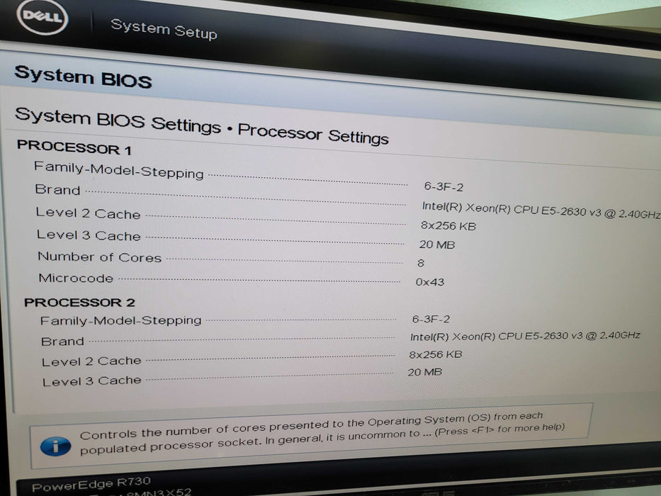 Dell PowerEdge R730 - 2x Xeon E5-2630 v3 32GB DDR4 PERC H730Mini 2x750W PSU %