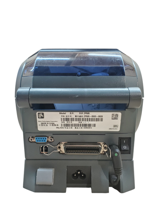 Zebra ZP505 Thermal Printer w/ Power Base ZP505-0503-0020