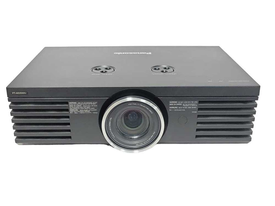 Panasonic LCD Projector PT-AE2000U, 1781 Lamp Hours, No Remote, READ _