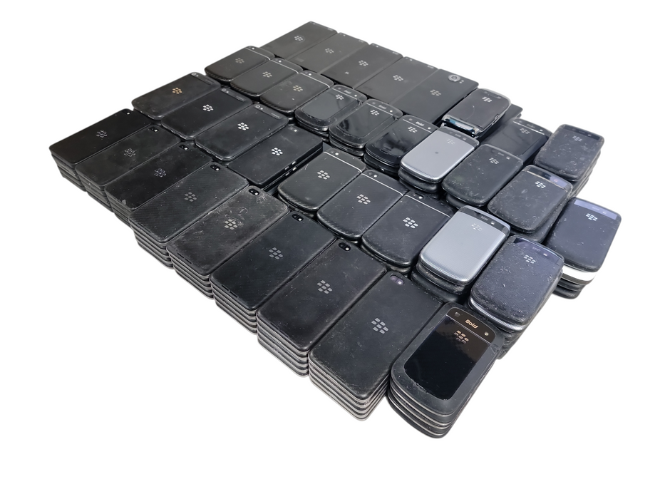 Lot of 180x Blackberry Phones [Micro USB / AS-IS] (