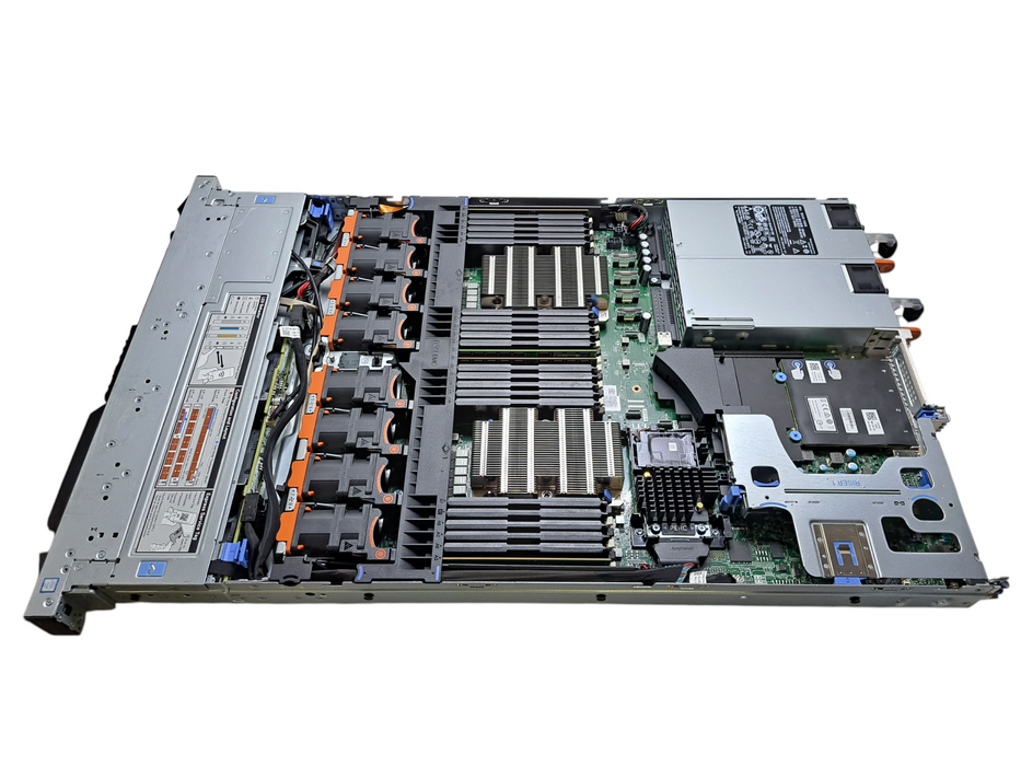 Dell PE R640 1U 8x 2.5" | 2x Xeon Silver 4112, 64GB DDR4, H740P Mini, 10G )