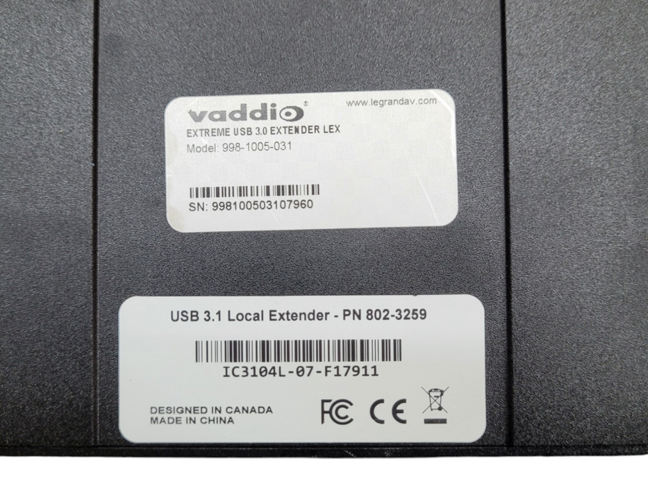 Vaddio USB 3.0 Extender System – Remote & Local Units