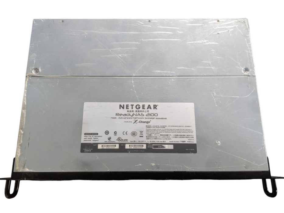 NetGear ReadyNAS 2100 Network Storage Chassis | No HDD