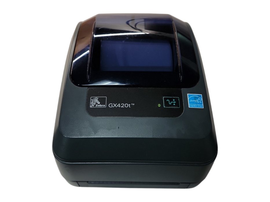 Zebra GX420t Thermal Label Printer GX42-102411-000, Tested