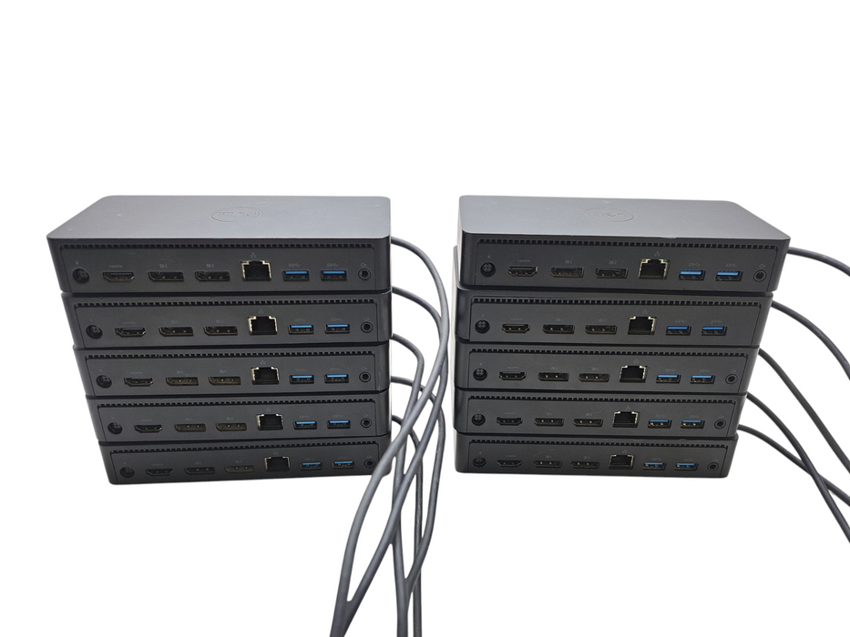 Lot of 10x Dell D6000 Universal Docking Station – USB-C / USB 3.0 4K )
