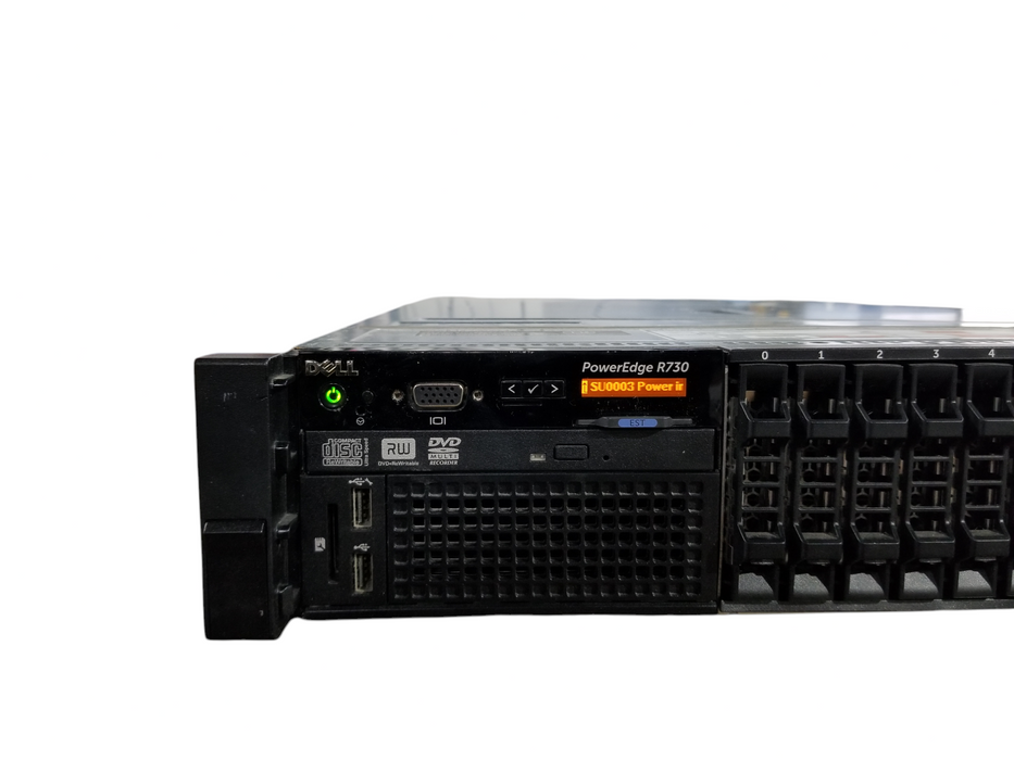 DELL PowerEdge R730 2x Xeon E5-2683v3 @2.00GHz 80GB DDR4 2x750W PSU, NoRaid