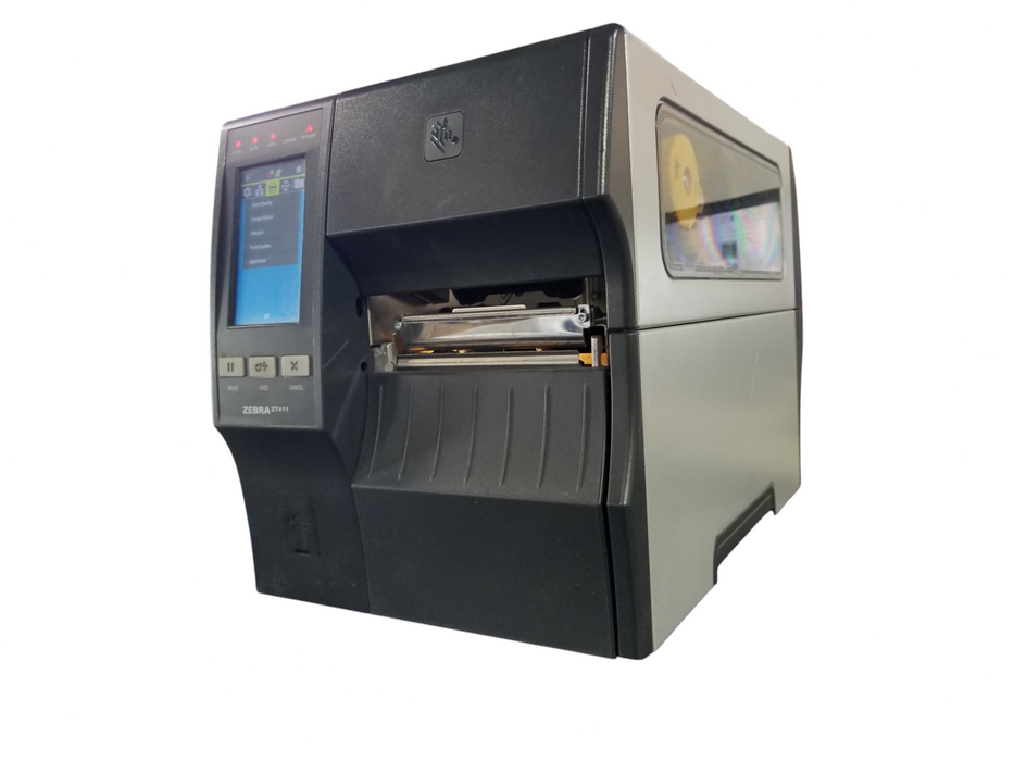 Zebra ZT411 Thermal Transfer Label Printer, Powers On-Untested Further READ