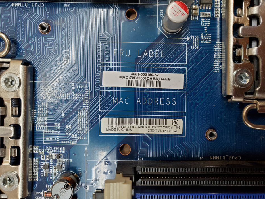 Lenovo 71Y8826 ThinkStation Motherboard - No CPU/RAM *READ*