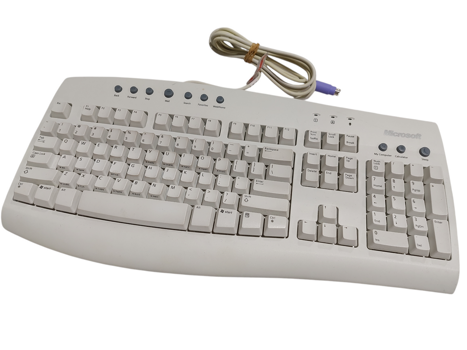 Microsoft Internet Keyboard PS/2 PN: X08-76763 =