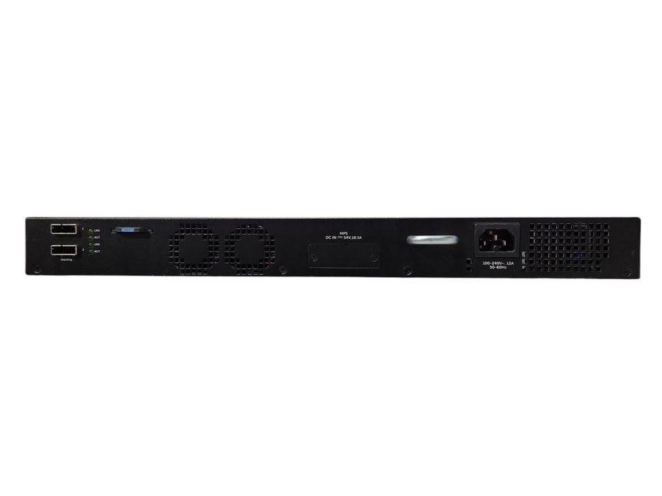 Dell N2048P 48 Port Gigabit PoE 2x 10 GbE SFP+ Network Switch, READ