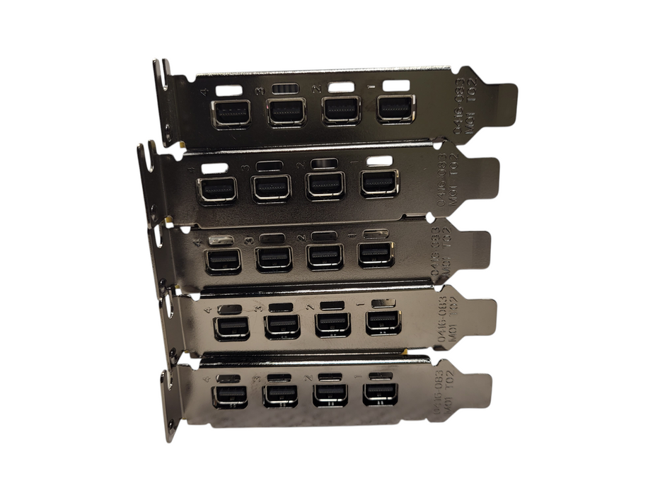 Lot of 5x Nvidia Quadro P620 2GB GDDR5 Low profile Graphics Card $