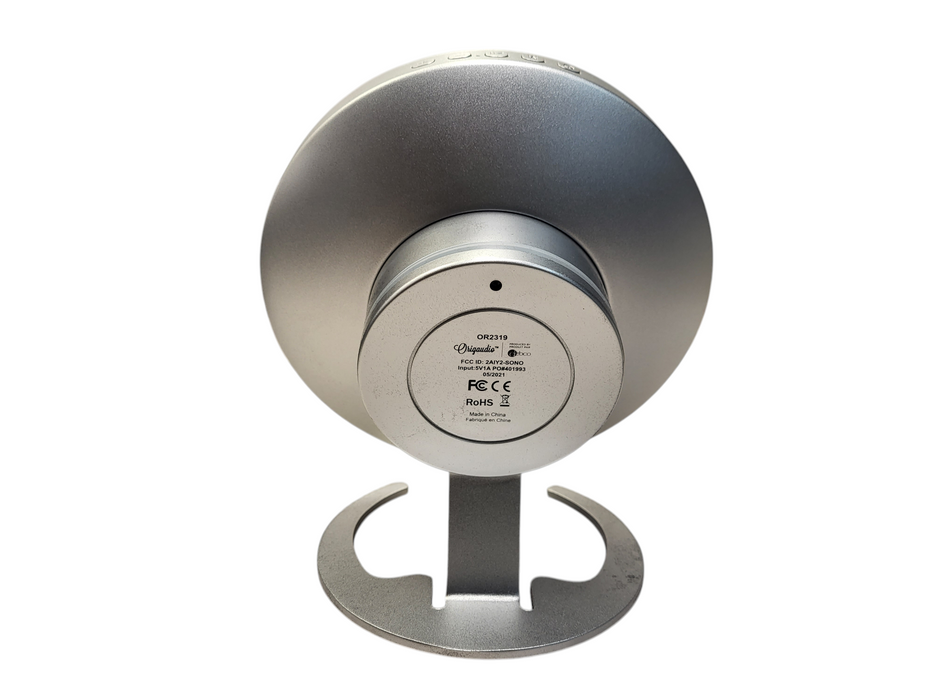 Bluetooth Speaker Origaudio Sonosphear 8 Hours Play Time Silver Q$