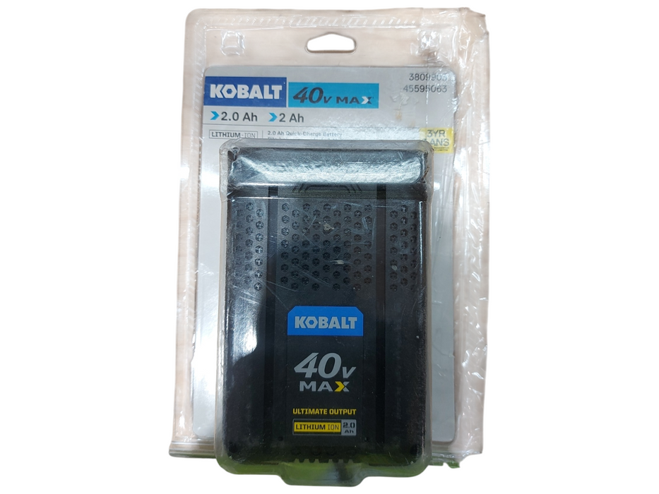 Kobalt 40v Max 4.0Ah Lithium-ion Battery (KB 240-03)