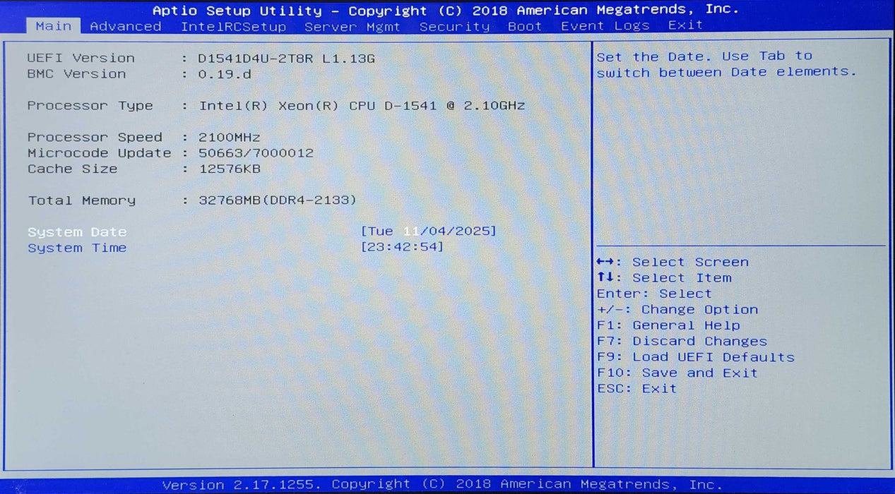 Datto S3P2000 1U 4x3.5", Xeon D-1541 2.10GHz, 32GB DDR4, SAS3008-IR