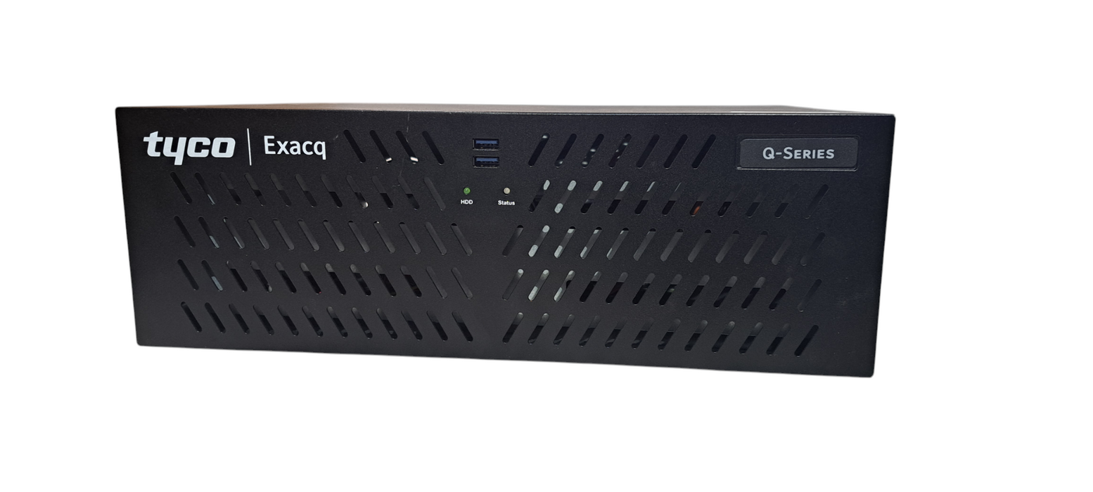 Exacq IP04‑O4T‑Q Network Video Recorder|Celeron G5900E CPU| 8GB DDR4|No HDD