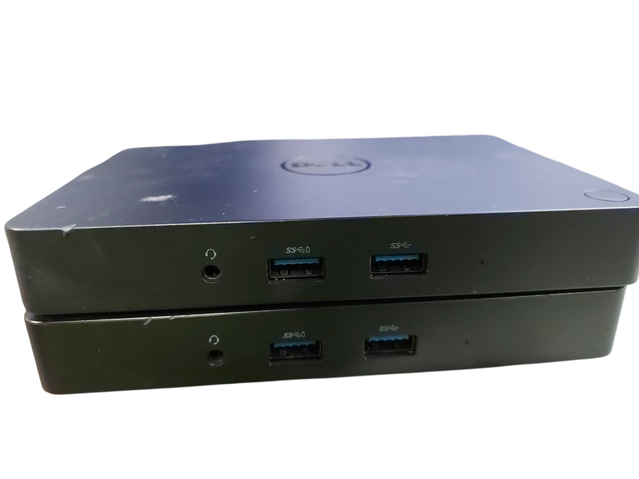 Lot 5x Assorted Models Dell Docking Stations with Power Adapters