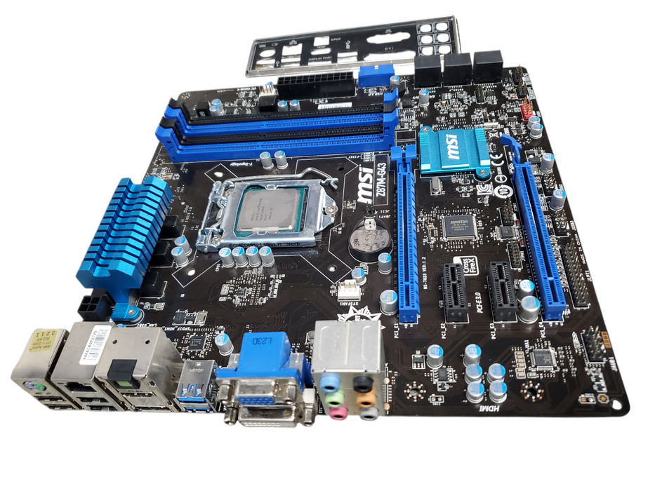MSI Z87M-G43 Motherboard LGA 1150 WITH Intel i5-4460