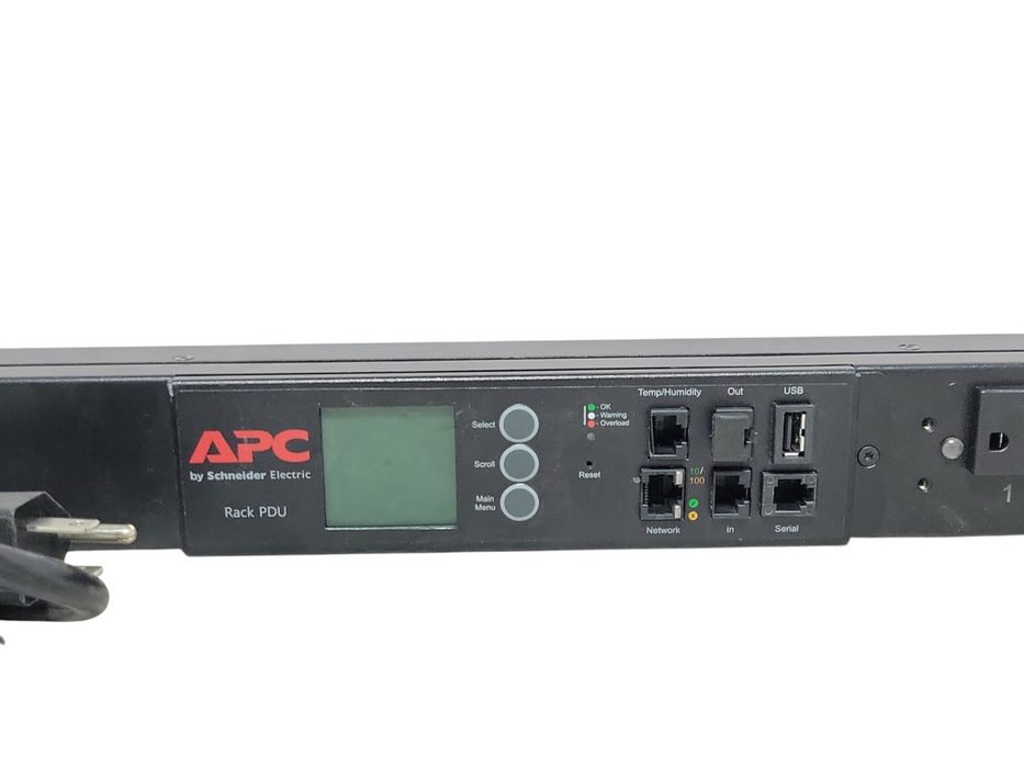 APC AP8931 power distribution unit (PDU) 8 AC outlet(s) Black _