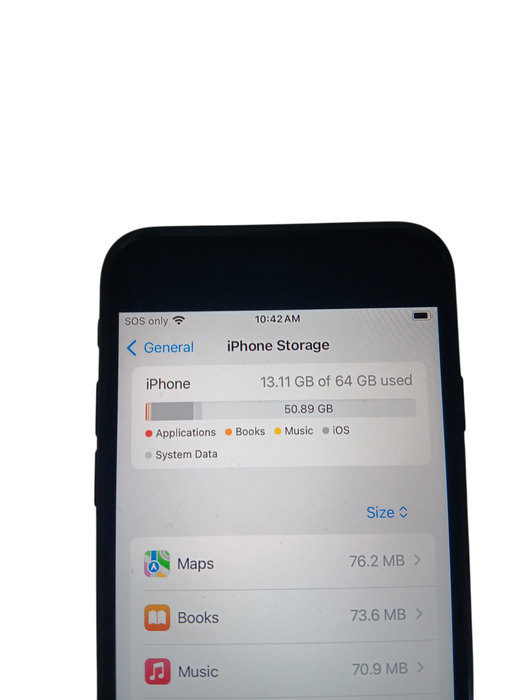 Apple iPhone SE 2 - 64GB - Space Gray [A2275]