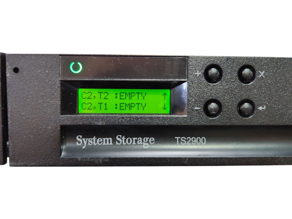 IBM TS2900 1U LTO7 Tape Autoloader Model S7H, 6171S7R