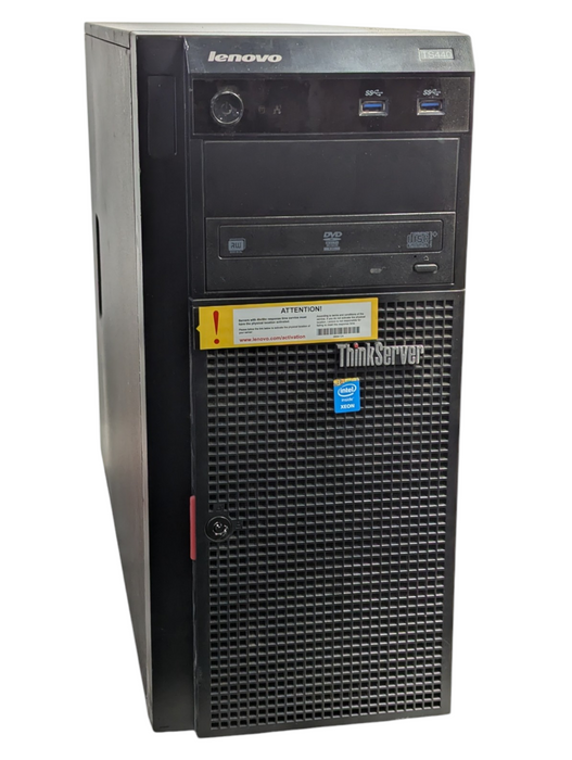 Lenovo ThinkServer TS440 Intel Xeon E3-1225 v3 @ 3.20Ghz 32GB RAM  -