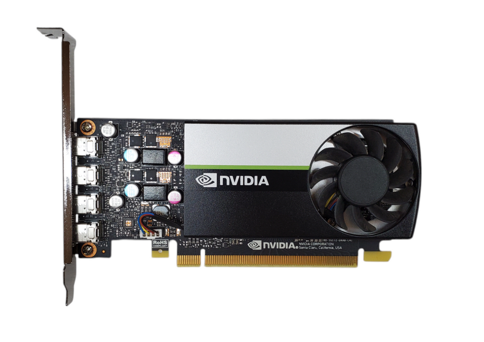 NVIDIA Quadro T600 4GB GDDR6 Graphics Card | 4xMiniDP