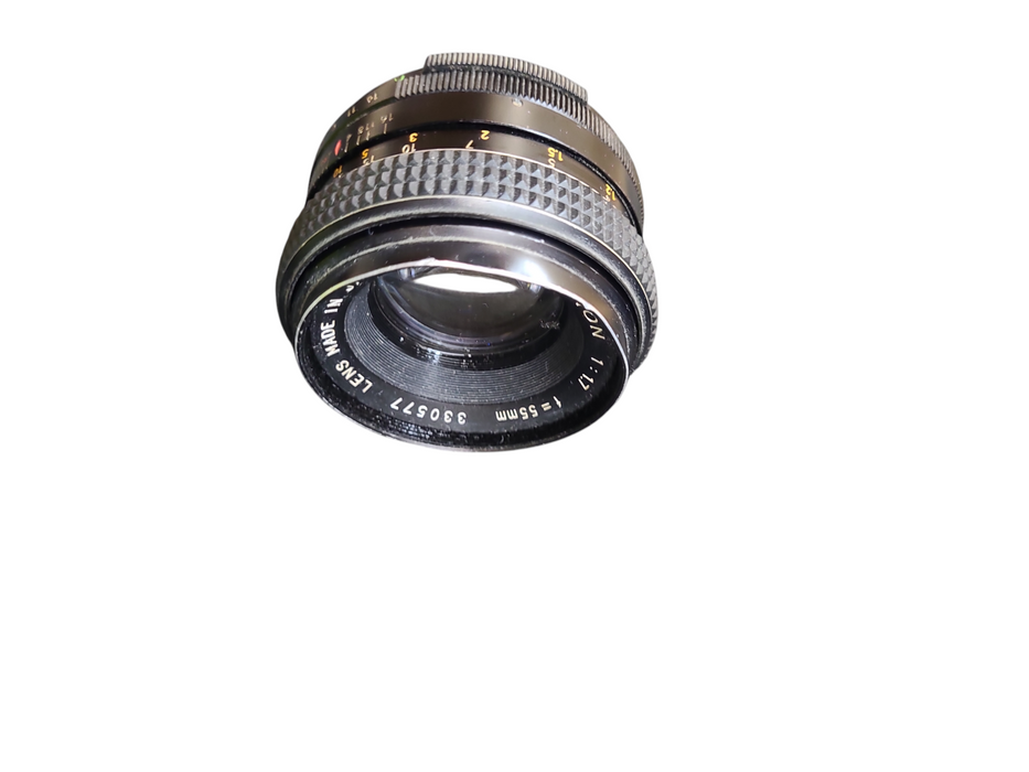 Chinon 55mm F/1.7 Auto M42 Screw Mount Manual Focus Lens