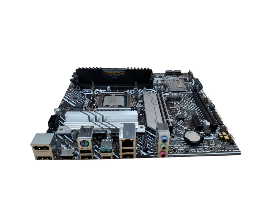 Asus Prime B560M-A Motherboard, Core i3-10300, 16GB DDR4 w/ I/O Shield