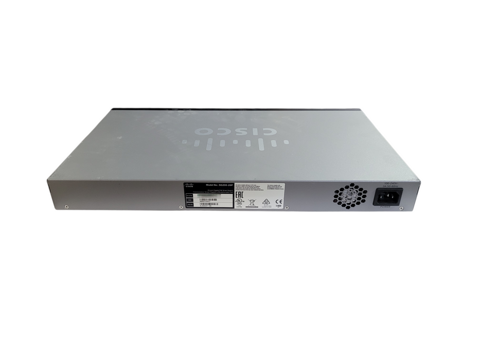 Cisco SG200-26P | 26-Port Gigabit PoE Smart Switch