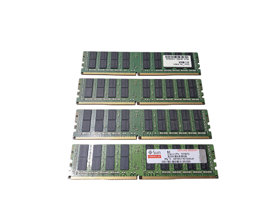 Lot of 4x Samsung 32GB 4DRx4 PC4-2133P-LD0-10 | DDR4 Server Memory