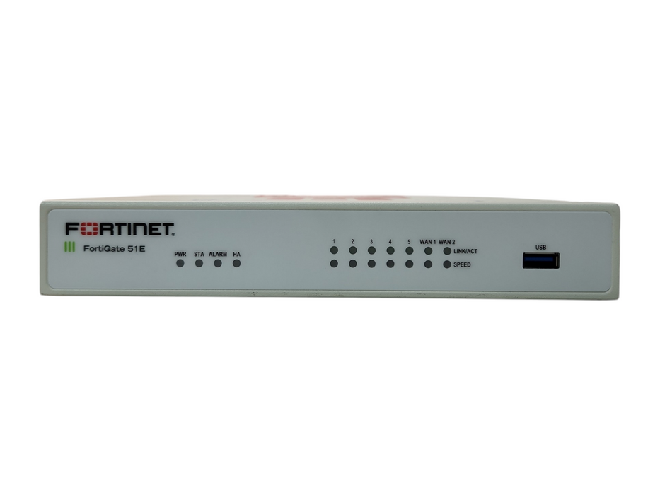 Fortinet FortiGate 51E Network Security Firewall Appliance (FG-51E)