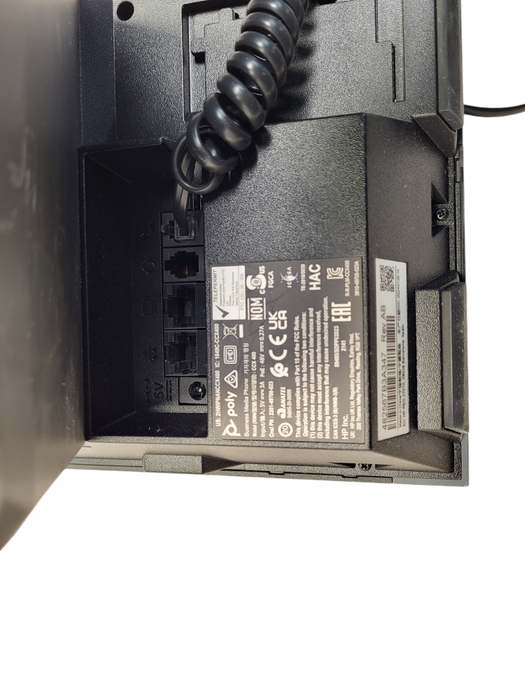 POLYCOM POLY CCX 400 BUSINESS MEDIA POE IP FULL DUPLEX PHONE $
