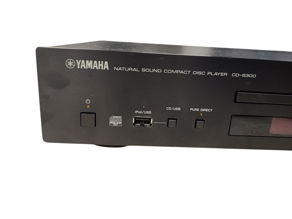 Yamaha CD-S300 Single-Disc CD Player High Quality Sound Function USB  $