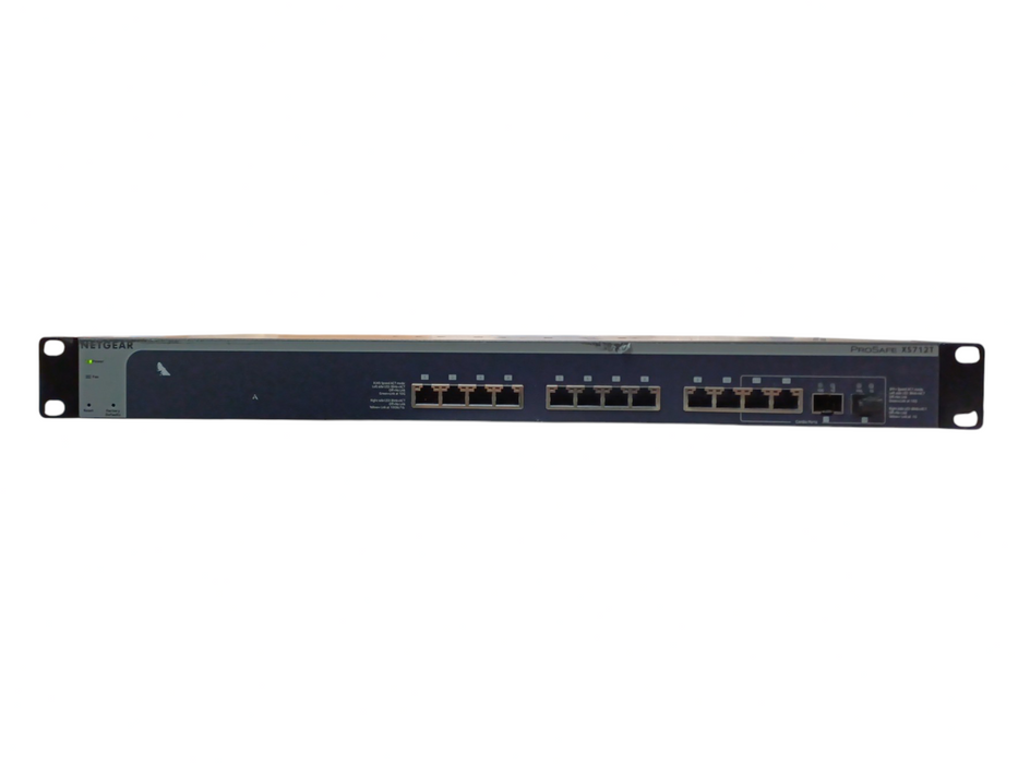 NETGEAR 12-Port 10GbE Smart Switch XS712T 12x 10GbE RJ45 2x SFP+