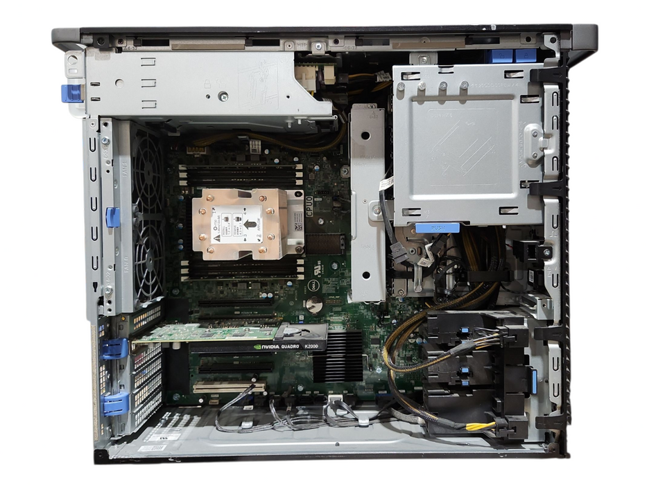 Dell Precision 7820, Xeon Bronze 3104, 8GB DDR4, K2000, 256GB SSD, 950W PSU