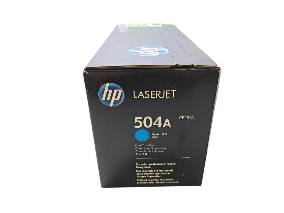 New Sealed | HP CE251A 504A Cyan Toner Cartridge  Q