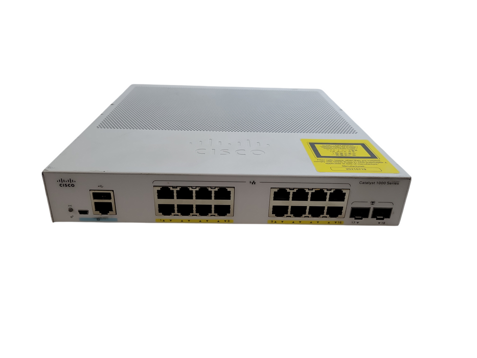 Cisco C1000-16FP-2G-L v01 | Network Switch 16xGigabit PoE+ %