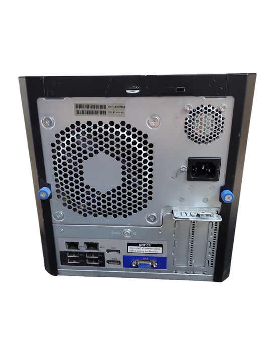 HPE ProLiant MicroServer Gen10 AMD Opteron X3216 1.6GHz CPU 8GB RAM !