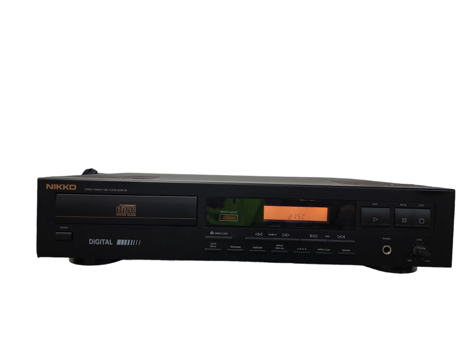Nikko NCD-915R Digital Audio Stereo Compact Disk Player