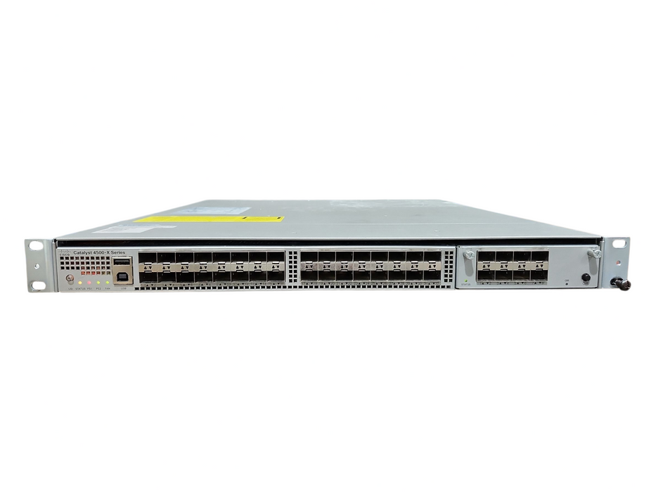 Cisco WS-C4500X-40X-ES v04, 40 Port Ethernet Switch w/ Dual Power