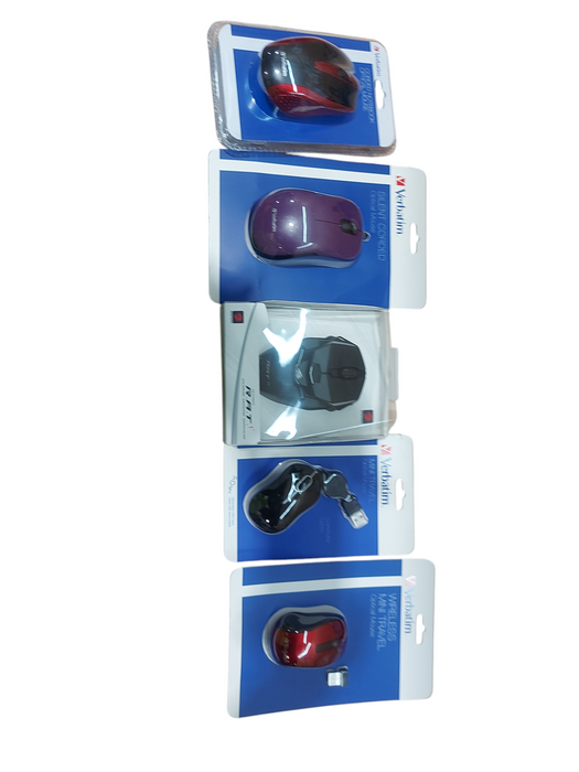 Lot 40x Assorted Verbatim Mouse