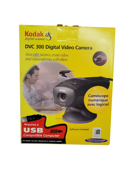 KODIAK Digital Science DVC 300 DIGITAL VIDEO CAMERA USB CONNECTION %