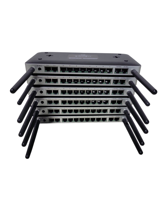 Lot of 6x Cisco Meraki MX65W-HW wireless router firewall security unclaimed _