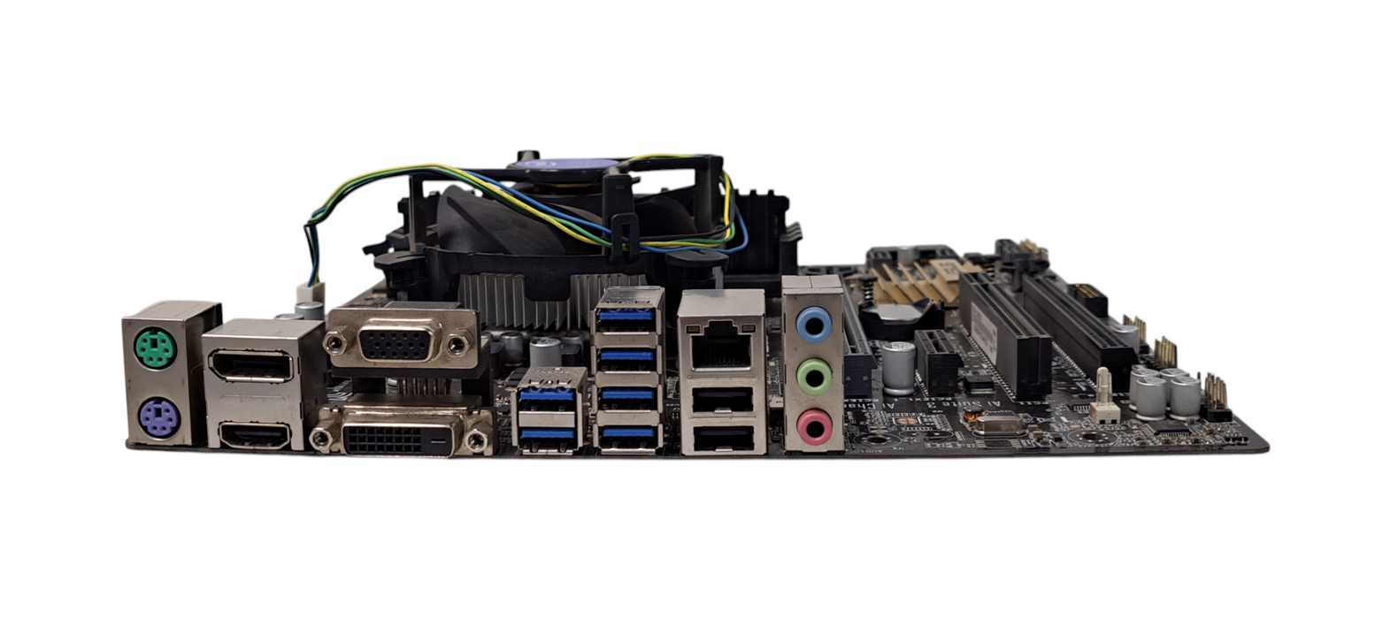ASUS Q170M‑C Motherboard With Intel i5‑6500 & 8GB DDR4 RAM