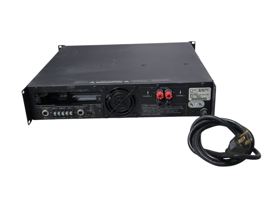 QSC MX1500A professional Stereo Amplifier, READ _