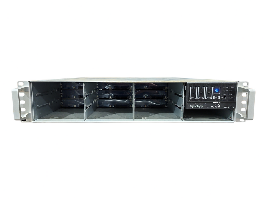 Synology RS3412xs+ 12-Bay RackStation, No HDD & Caddies, READ
