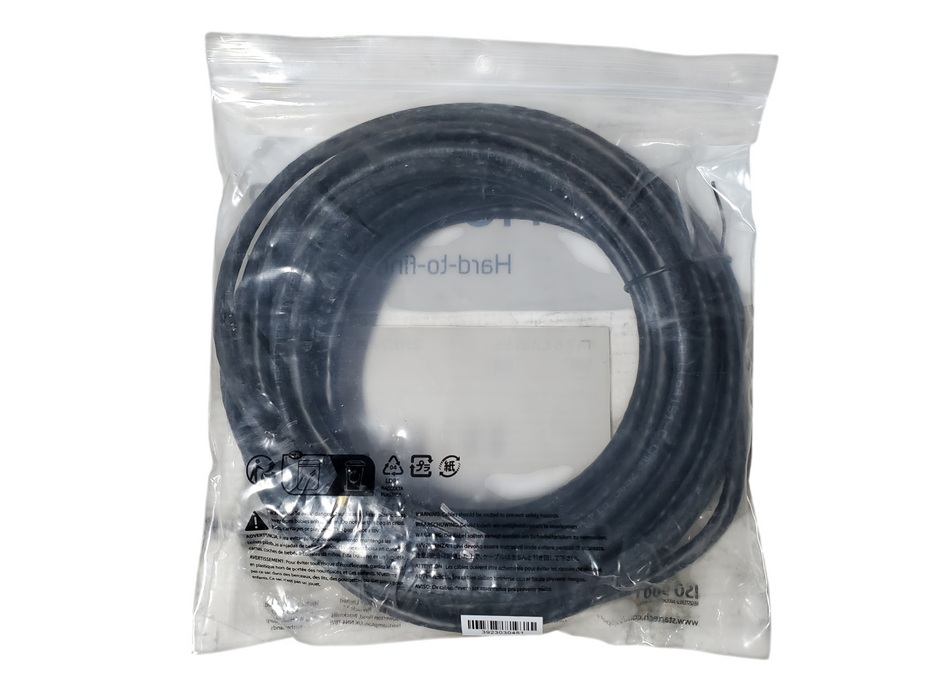 StarTech.com Cat 6 Internet Cable 25 ft RJ45 Male to RJ45 black