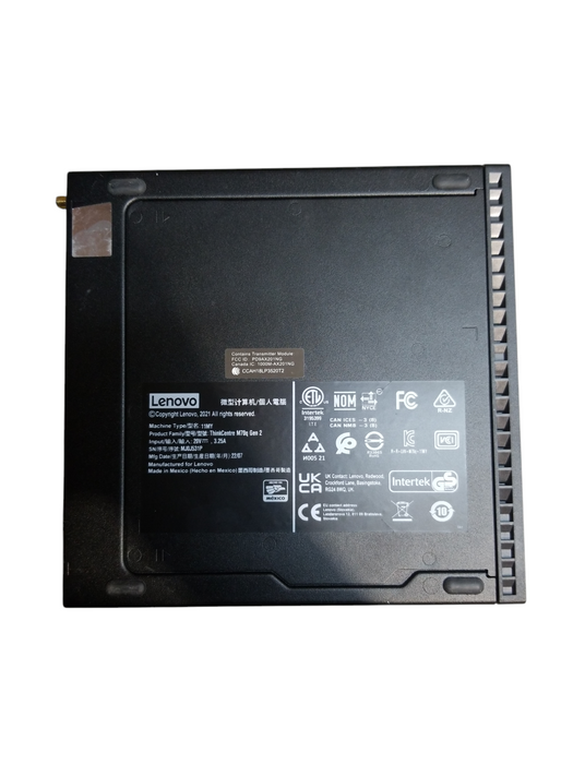 Lenovo ThinkCentre M70q Gen 2 Core i5-11400T CPU 16GB RAM 256GB NVMe 65W AC