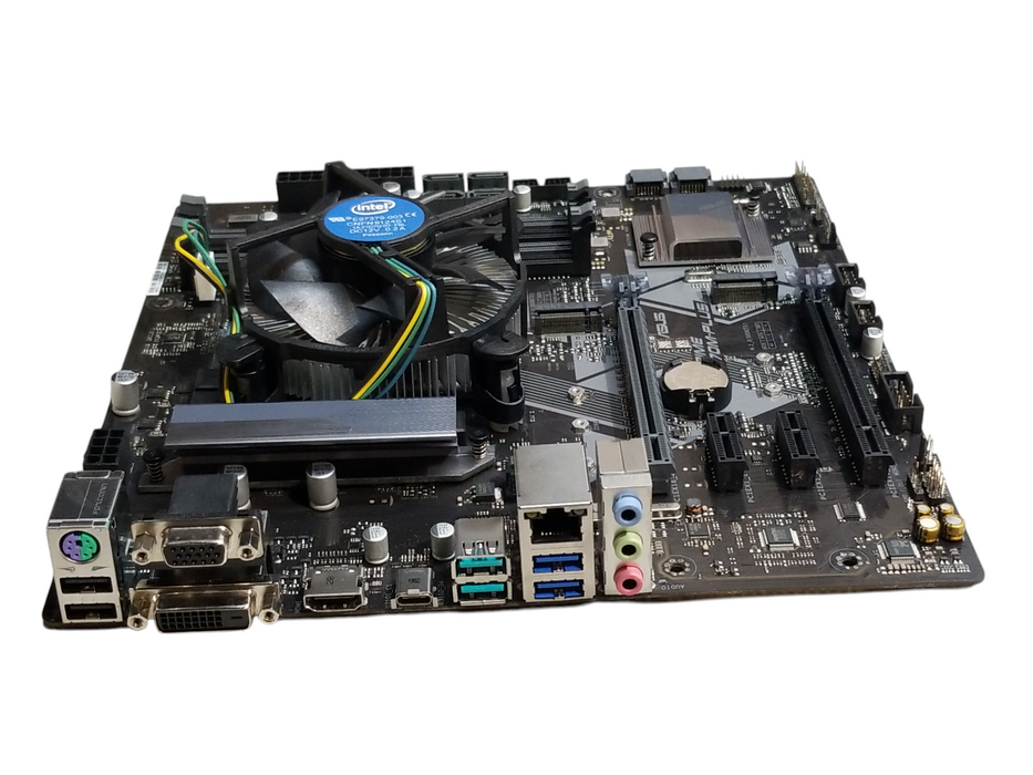 Asus Prime H370M-Plus Motherboard with Intel i5-8400 CPU No RAM No HDD