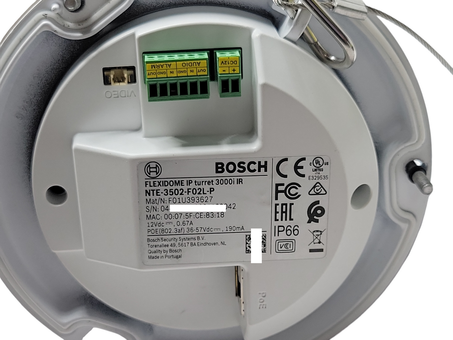 Bosch Flexidome ip turret 3000i IR NTe-3502-F02L-P fixed camera _